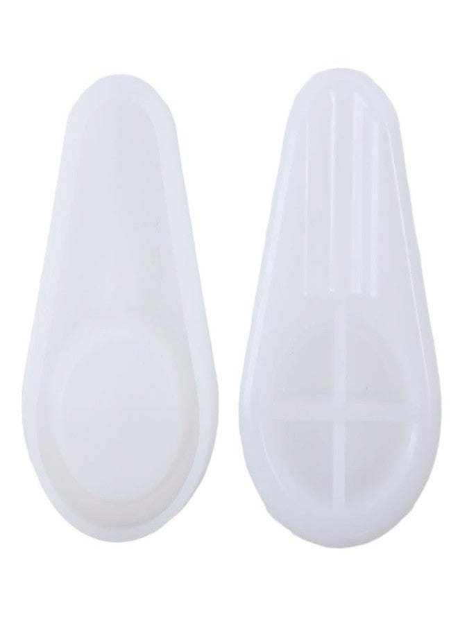 diyhub 2 Pcs Cigar Ashtray Silicone Mould, Mini Cigar Holder Mould Decoration Ornaments Mould for Ashtray Home Decoration Making - Image 1